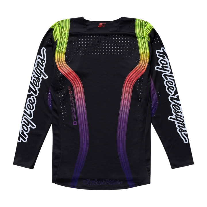 Maillot enfant TROY LEE DESIGNS SE PRO Stripes - noir/multi