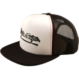 Casquette TROY LEE DESIGNS Trucker Snapback - Repeat Black/White