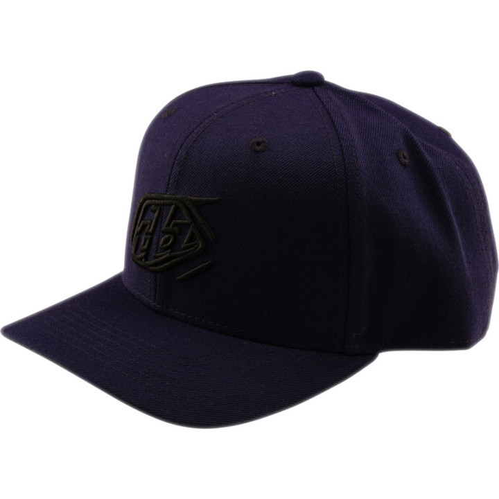 Casquette TROY LEE DESIGNS Curved Snapback Badge - Indigo