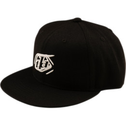 Casquette TROY LEE DESIGNS Curved Snapback Badge - noir