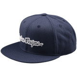 Casquette TROY LEE DESIGNS Flat Bill Snapback Signature - Indigo