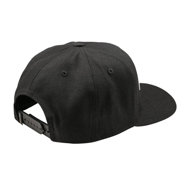 Casquette TROY LEE DESIGNS Curved Snapback Signature - noir