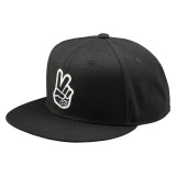 Casquette TROY LEE DESIGNS Flat Bill Snapback Peace - noir