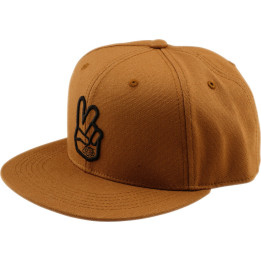 Casquette TROY LEE DESIGNS Flat Bill Snapback Peace - Sienna