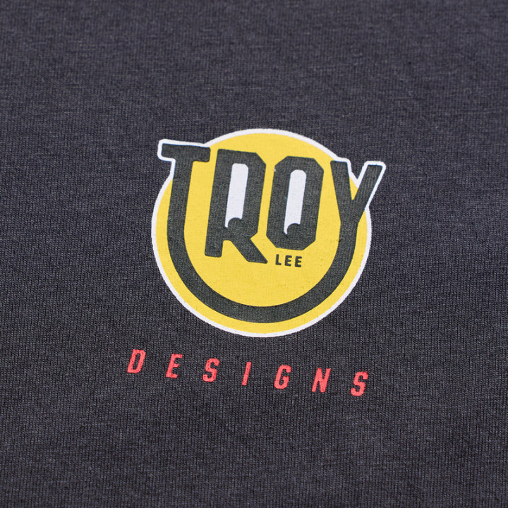 T-Shirt femme TROY LEE DESIGNS Happy Dayz - Carbon