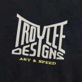 T-Shirt TROY LEE DESIGNS Long Sleeve Handlebar - noir