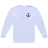 T-Shirt TROY LEE DESIGNS Long Sleeve Carb Club - blanc