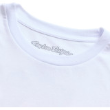 T-Shirt TROY LEE DESIGNS Long Sleeve Carb Club - blanc