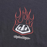 T-Shirt TROY LEE DESIGNS Long Sleeve Flame2 - Carbon