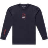 T-Shirt TROY LEE DESIGNS Long Sleeve Flame2 - Carbon