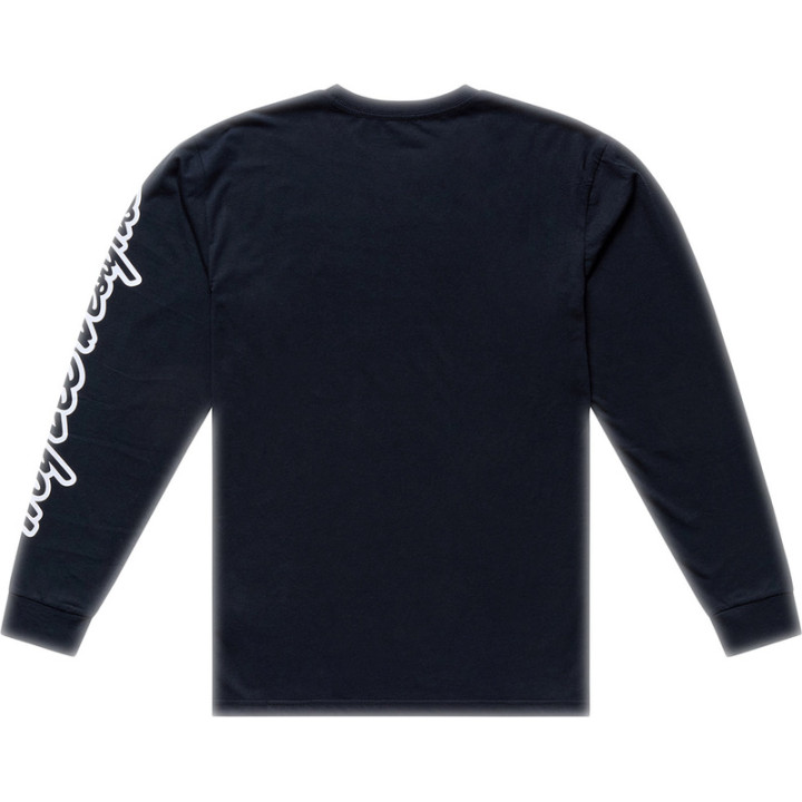 T-Shirt TROY LEE DESIGNS Long Sleeve Signature - noir