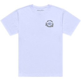 T-Shirt TROY LEE DESIGNS Carb Club - blanc