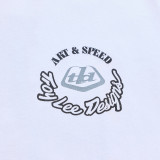 T-Shirt TROY LEE DESIGNS Carb Club - blanc