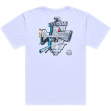 T-Shirt TROY LEE DESIGNS Carb Club - blanc