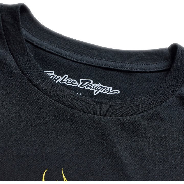 T-Shirt TROY LEE DESIGNS Flame2 - noir