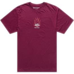 T-Shirt TROY LEE DESIGNS Flame2 - Sangria