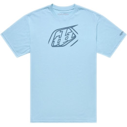 T-Shirt TROY LEE DESIGNS Badge - Dawn Blue