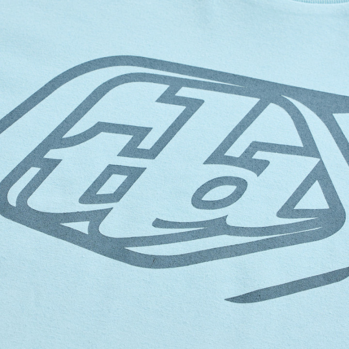 T-Shirt TROY LEE DESIGNS Badge - Dawn Blue