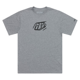 T-Shirt TROY LEE DESIGNS Badge - Gray Heater