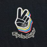 T-Shirt TROY LEE DESIGNS Deuces - noir