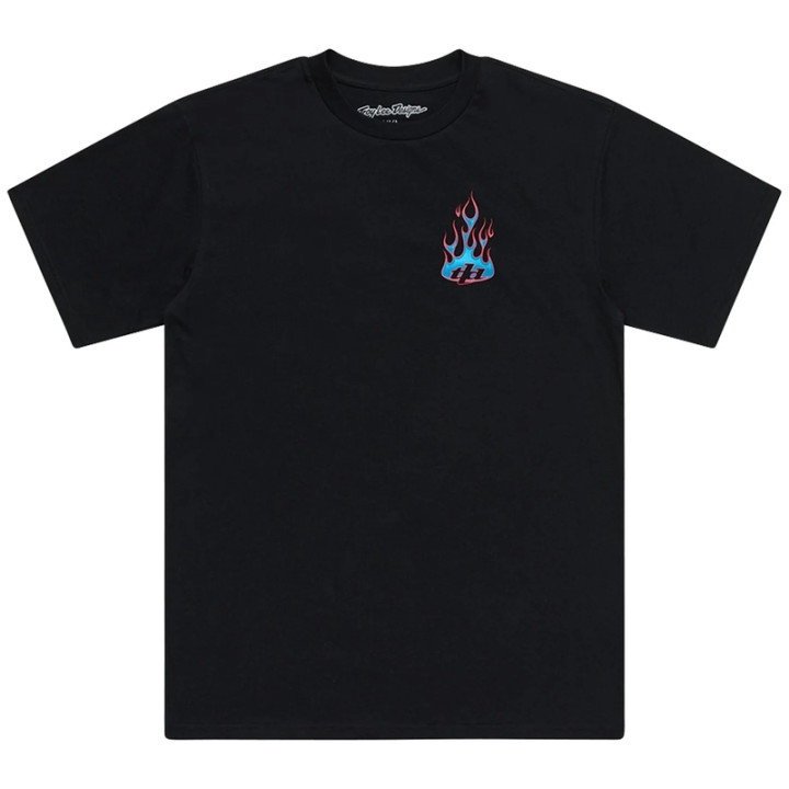 T-Shirt TROY LEE DESIGNS Torched - noir