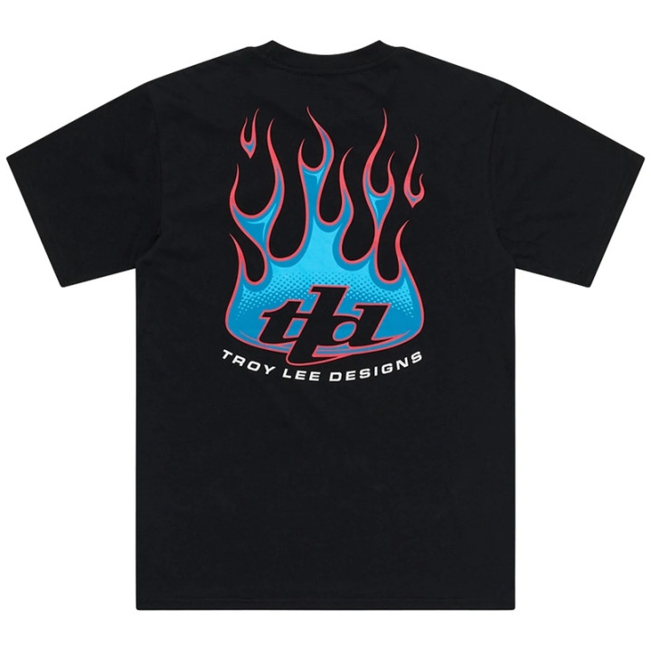 T-Shirt TROY LEE DESIGNS Torched - noir