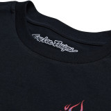 T-Shirt TROY LEE DESIGNS Torched - noir