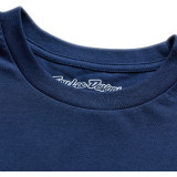 T-Shirt TROY LEE DESIGNS Signature - Navy/Aero Blue