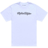 T-Shirt TROY LEE DESIGNS Signature - blanc/noir