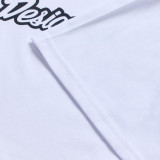 T-Shirt TROY LEE DESIGNS Signature - blanc/noir