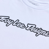 T-Shirt TROY LEE DESIGNS Signature - blanc/noir
