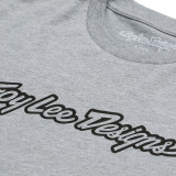 T-Shirt TROY LEE DESIGNS Signature - Gray Heather