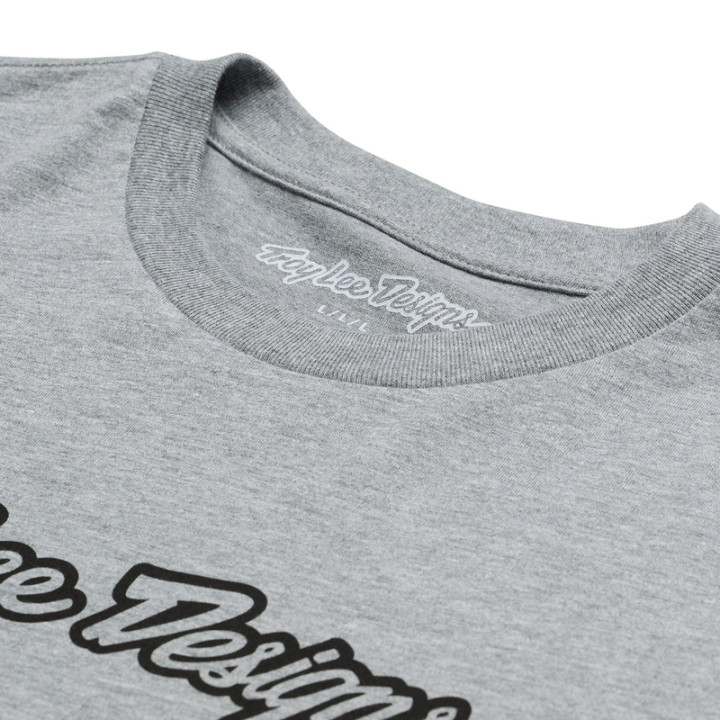 T-Shirt TROY LEE DESIGNS Signature - Gray Heather