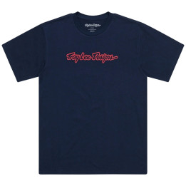 T-Shirt TROY LEE DESIGNS Signature - Navy