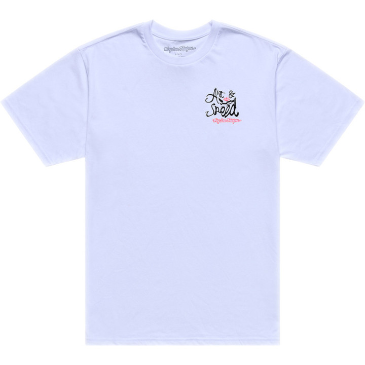 T-Shirt TROY LEE DESIGNS Heritage - blanc