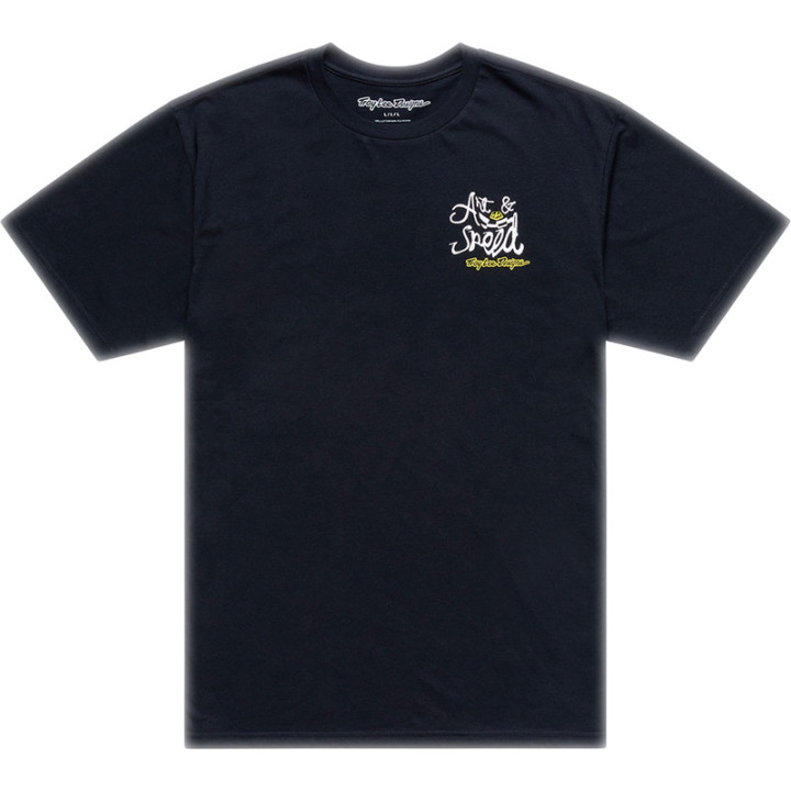 T-Shirt TROY LEE DESIGNS Heritage - noir