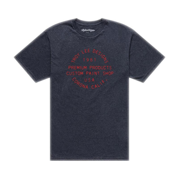 T-Shirt TROY LEE DESIGNS Imprint - Black Heather