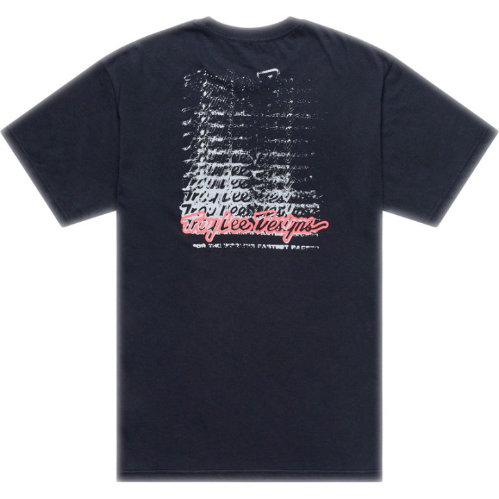 T-Shirt TROY LEE DESIGNS Repeat - noir
