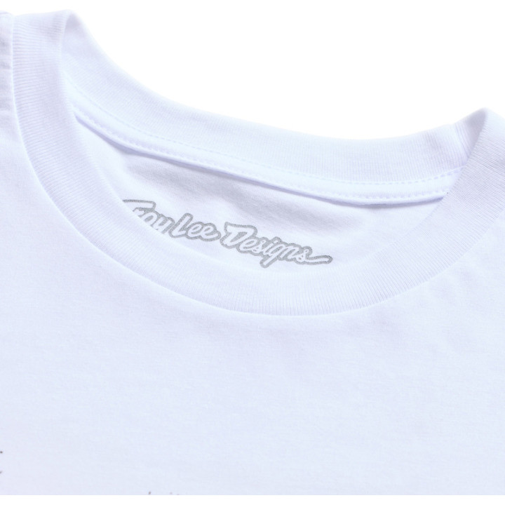 T-Shirt TROY LEE DESIGNS Repeat - blanc