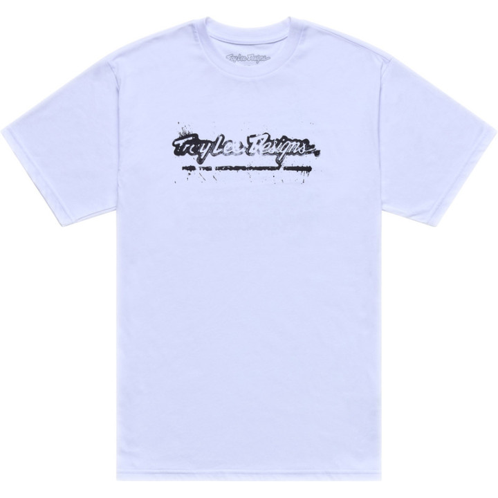 T-Shirt TROY LEE DESIGNS Repeat - blanc