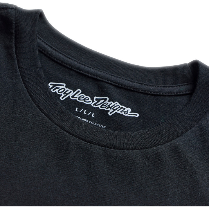 T-Shirt TROY LEE DESIGNS Feather - noir