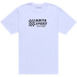 T-Shirt TROY LEE DESIGNS Finish Line - blanc