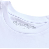 T-Shirt TROY LEE DESIGNS Finish Line - blanc