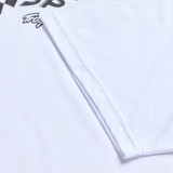 T-Shirt TROY LEE DESIGNS Finish Line - blanc