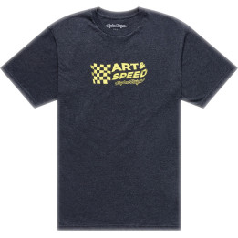 T-Shirt TROY LEE DESIGNS Finish Line - Black Heather