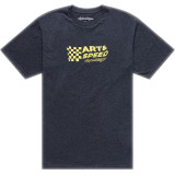 T-Shirt TROY LEE DESIGNS Finish Line - Black Heather