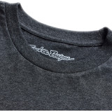 T-Shirt TROY LEE DESIGNS Finish Line - Black Heather