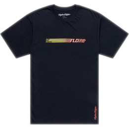 T-Shirt TROY LEE DESIGNS Stripes - noir
