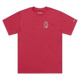 T-Shirt TROY LEE DESIGNS Peace Out - Fuchsia