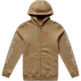 Hoodie TROY LEE DESIGNS Zip Up Badge - Sienna